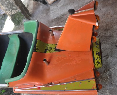 Orange and Green Carousel Plane, 1960s-ROJ-1720068