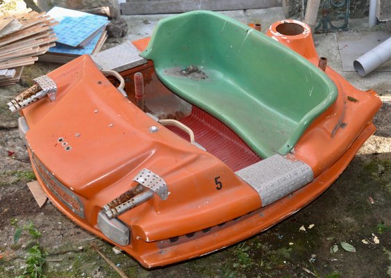 Orange and Green Carousel Plane, 1960s-ROJ-1718556