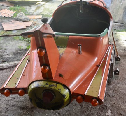 Orange and Green Carousel Plane, 1960s-ROJ-1720068