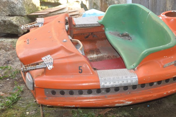 Orange and Green Carousel Plane, 1960s-ROJ-1718556