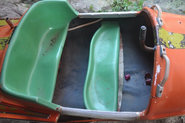 Orange and Green Carousel Plane, 1960s-ROJ-1720068