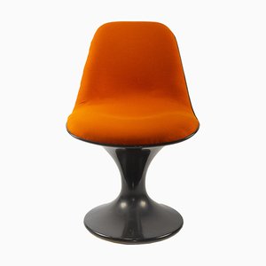 Orange & Brown Orbit Chair by Farner & Grunder for Herman Miller-XMR-1193466