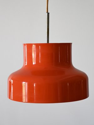 Orange Bumling Lamp from Ateljé Lyktan, 1960s-QWP-2034864