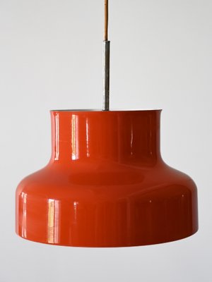 Orange Bumling Lamp from Ateljé Lyktan, 1960s-QWP-2034864