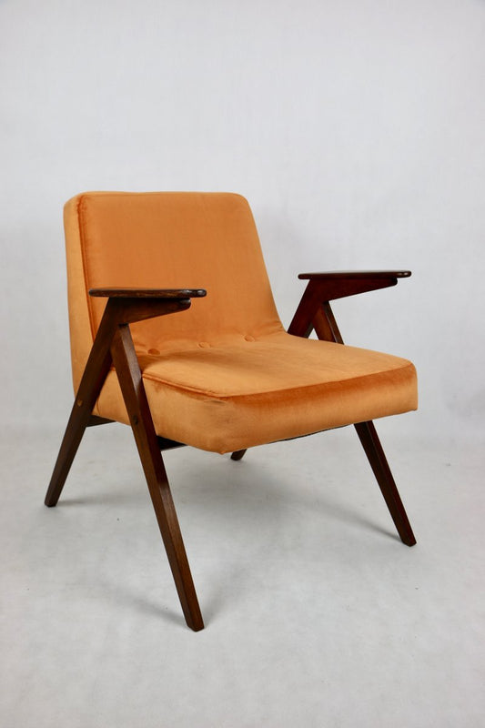 Orange Bunny Armchair by Józef Chierowski, 1970s