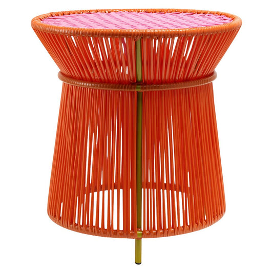 Orange Caribe High Table by Sebastian Herkner