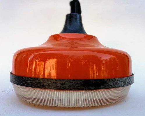 Orange Ceiling Lamp, 1970s-FSD-1191409