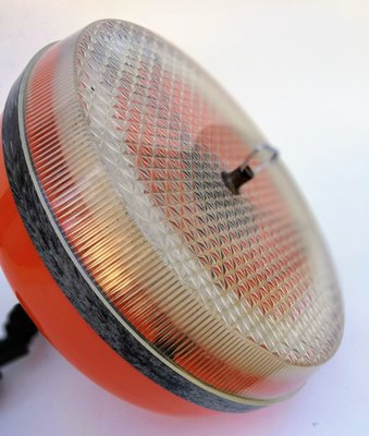 Orange Ceiling Lamp, 1970s-FSD-1191409