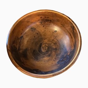 Orange Ceramic Bowl from Jacques Blin-TEP-1423303