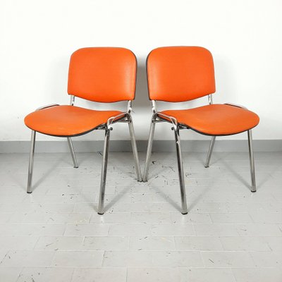 Orange Desk Chair, 1980s-WQC-843123