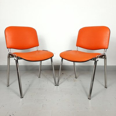 Orange Desk Chair, 1980s-WQC-843123