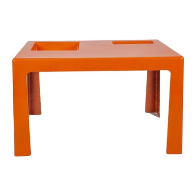 Orange Fiberglass Coffee Table in the Style of Marc Berthier-XMR-982682