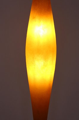 Orange Fiberglass E.T.A. Floor Lamp by Gugliemo Berchicci-NB-1013151