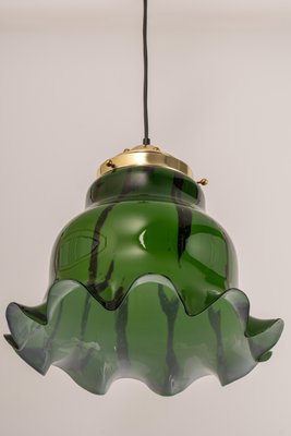 Orange Glass Pendant Light from Peill & Putzler, Germany, 1970-UGR-1156635