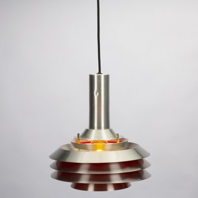 Orange Metal Pendant Lamp by Carl Thore for Granhaga-XMR-983376