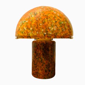 Orange Mushroom Lamp by Peill and Putzler, 1970s-PYR-1404863