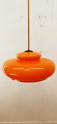 Orange Polycarbonate Pendant Lamp-QLH-1292963