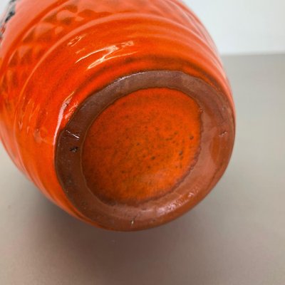 Orange Pottery Vase from Kreutz Ceramics, Germany, 1970s-QZ-1175985