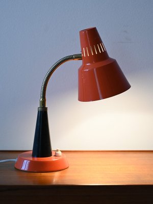 Orange Table Lamp, 1960s-QWP-2034844