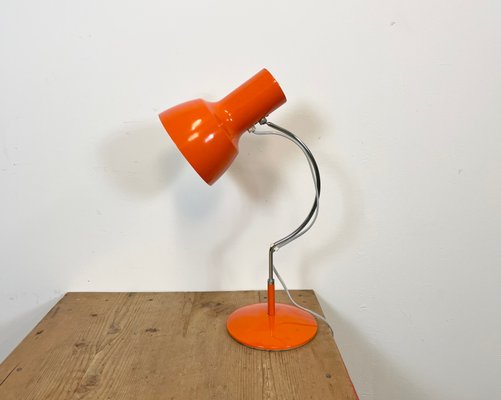 Orange Table Lamp by Josef Hurka for Napako, 1960s-CGF-1141562