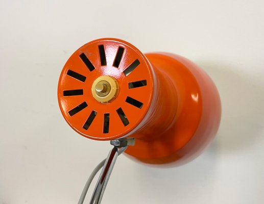 Orange Table Lamp by Josef Hurka for Napako, 1960s-CGF-1141562