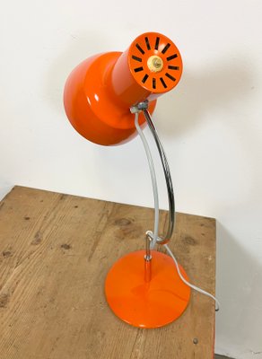 Orange Table Lamp by Josef Hurka for Napako, 1960s-CGF-1141562