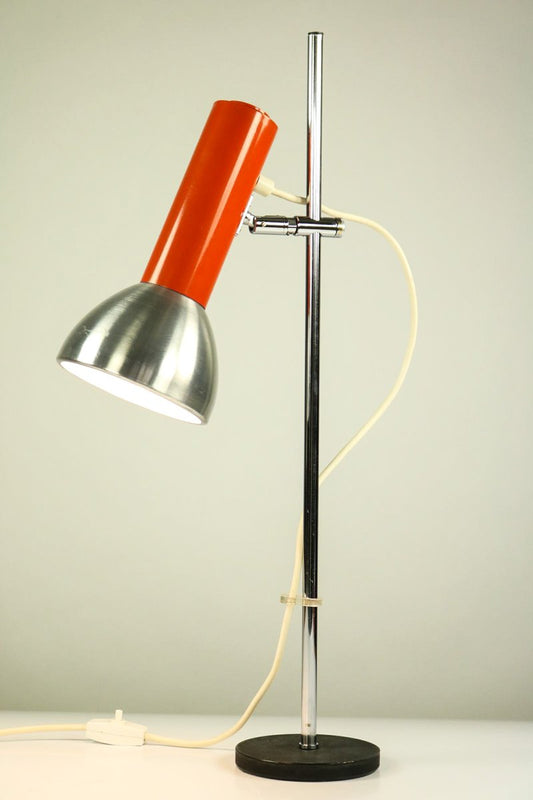 Orange Table Lamp from Doria Leuchten, 1970s