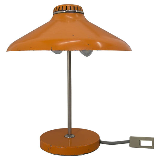 Orange Table Lamp, Germany, 1960s