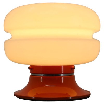 Orange Table Lamp, Germany, 1970s-TZ-982930