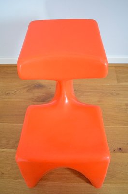 Orange Zocker Children's Chair by Luigi Colani for Top System Burkhard Lübke, 1971-OV-1402853