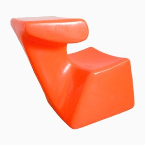 Orange Zocker Children's Chair by Luigi Colani for Top System Burkhard Lübke, 1971-OV-1402853