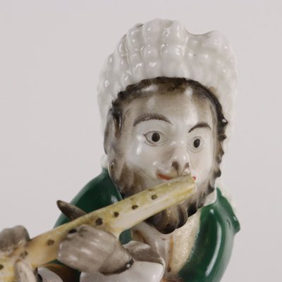 Orchestra Monkey Figurines in Porcelain, 1900s, Set of 2-VMM-1724856