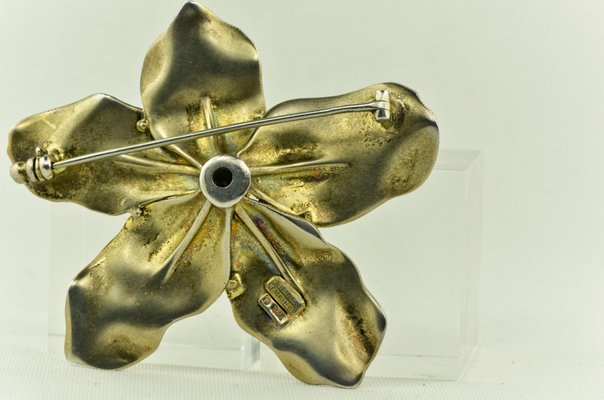 Orchid Brooch by Theodor Fahrner, Germany, 1935-LOB-947456