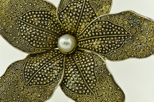 Orchid Brooch by Theodor Fahrner, Germany, 1935-LOB-947456