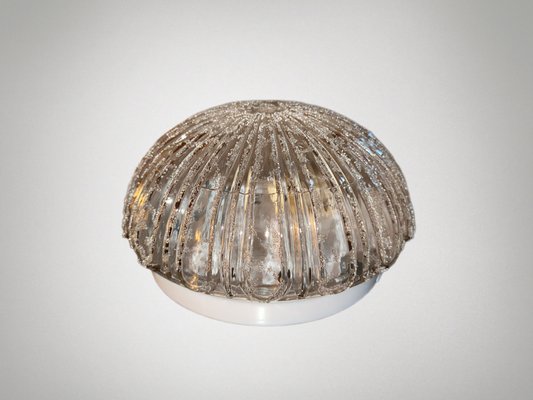 Organic Bubble Glass Ceiling Lamp, 1960s-SZM-1750083