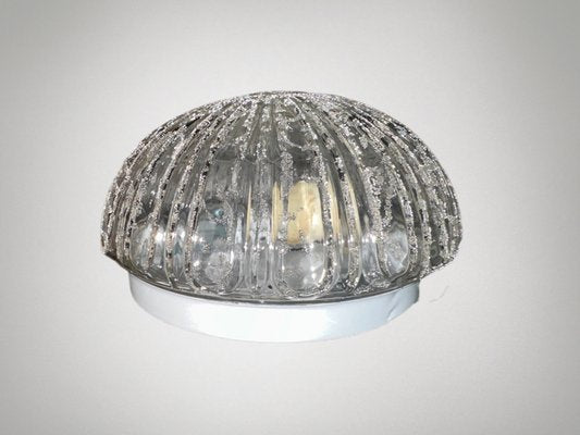 Organic Bubble Glass Ceiling Lamp, 1960s-SZM-1750083