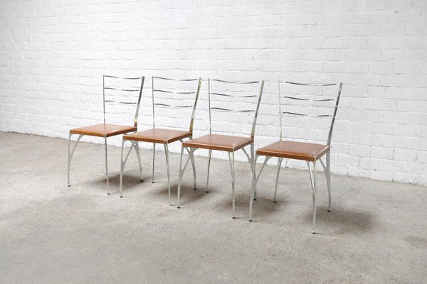 Organic Dining Chairs by Erwan Boulloud for Hotel Drouot, 2015, Set of 4-WUY-1078387