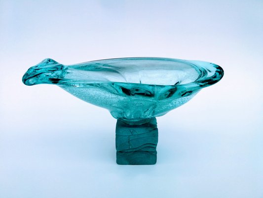 Organic Modern Glass Sculpture by Cwetan Caczew, 1990s-FSD-625352