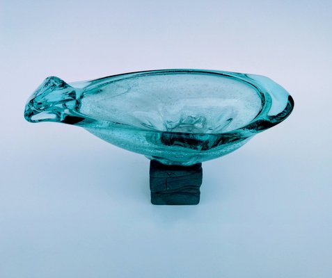 Organic Modern Glass Sculpture by Cwetan Caczew, 1990s-FSD-625352