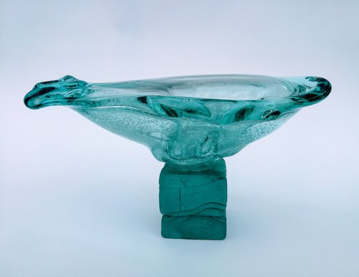 Organic Modern Glass Sculpture by Cwetan Caczew, 1990s-FSD-625352