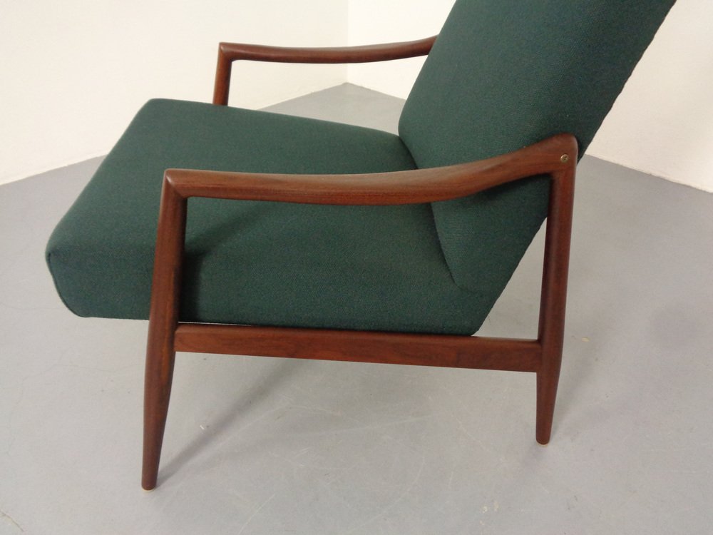 Organic Teak Armchair by Hartmut Lohmeyer for Wilkhahn, 1960s