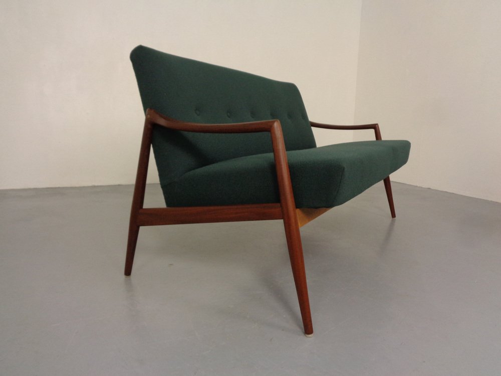 Organic Teak Armchair by Hartmut Lohmeyer for Wilkhahn, 1960s