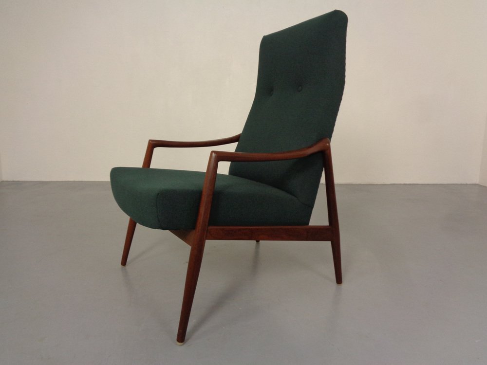 Organic Teak Armchair by Hartmut Lohmeyer for Wilkhahn, 1960s