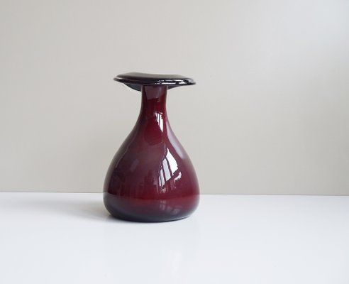 Organically Shaped Art Glass Vase, 1960s-BLG-1766199