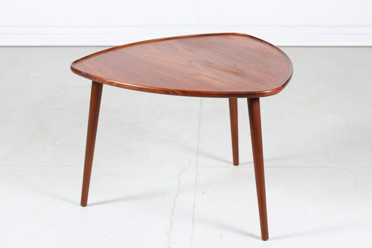 Organically Shaped Model 186 Coffee Table in Teak by Anton Kildeberg for Odense Møbelfabrik, Denmark, 1968