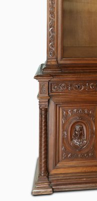 Oriental Top Display Cabinet in Walnut, France, 1870-QFT-1110309