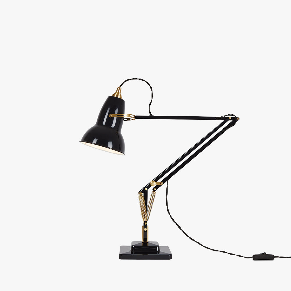 Original 1227 Brass Desk Lamp by Anglepoise #Jet Black