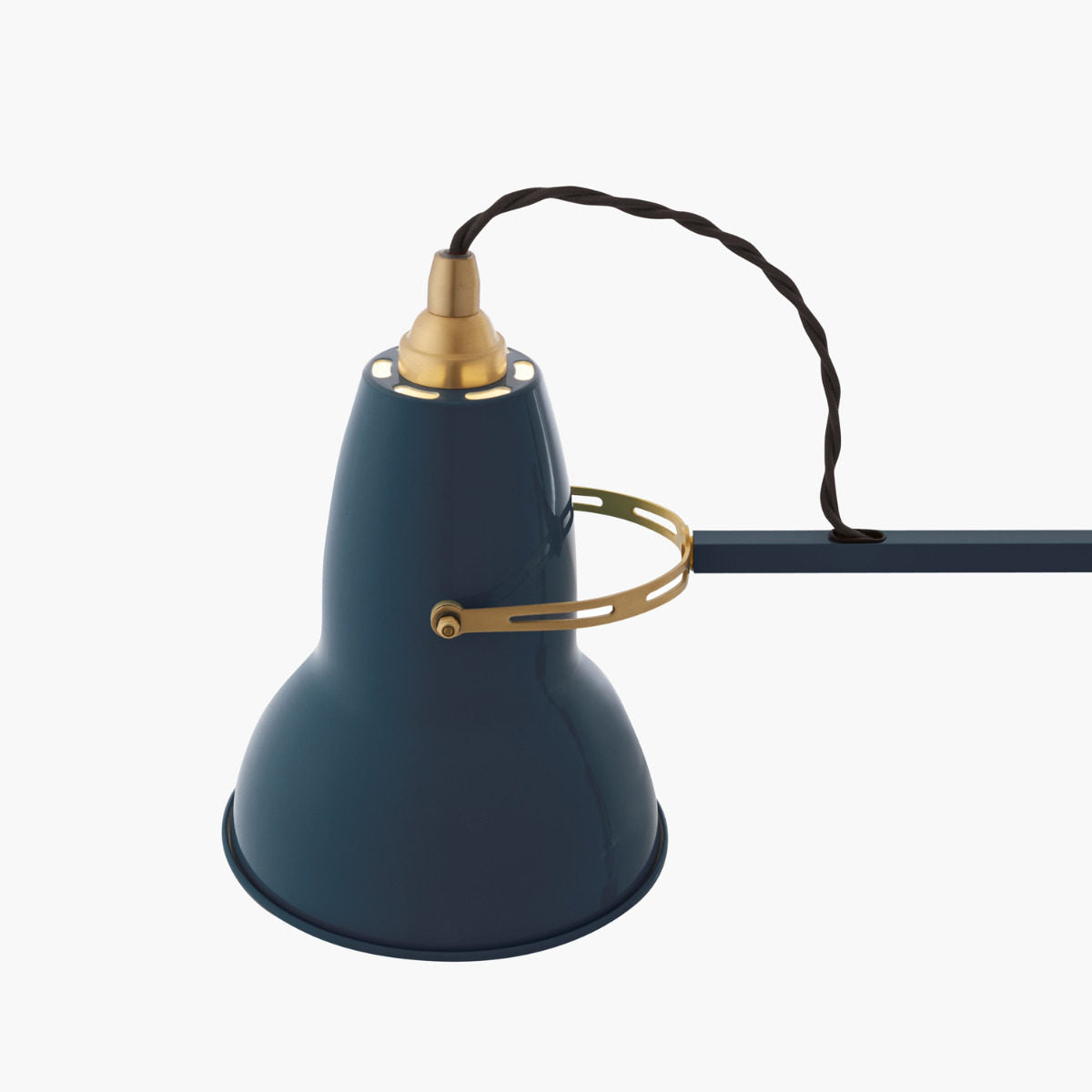 Original 1227 Brass Desk Lamp by Anglepoise #Ink Blue