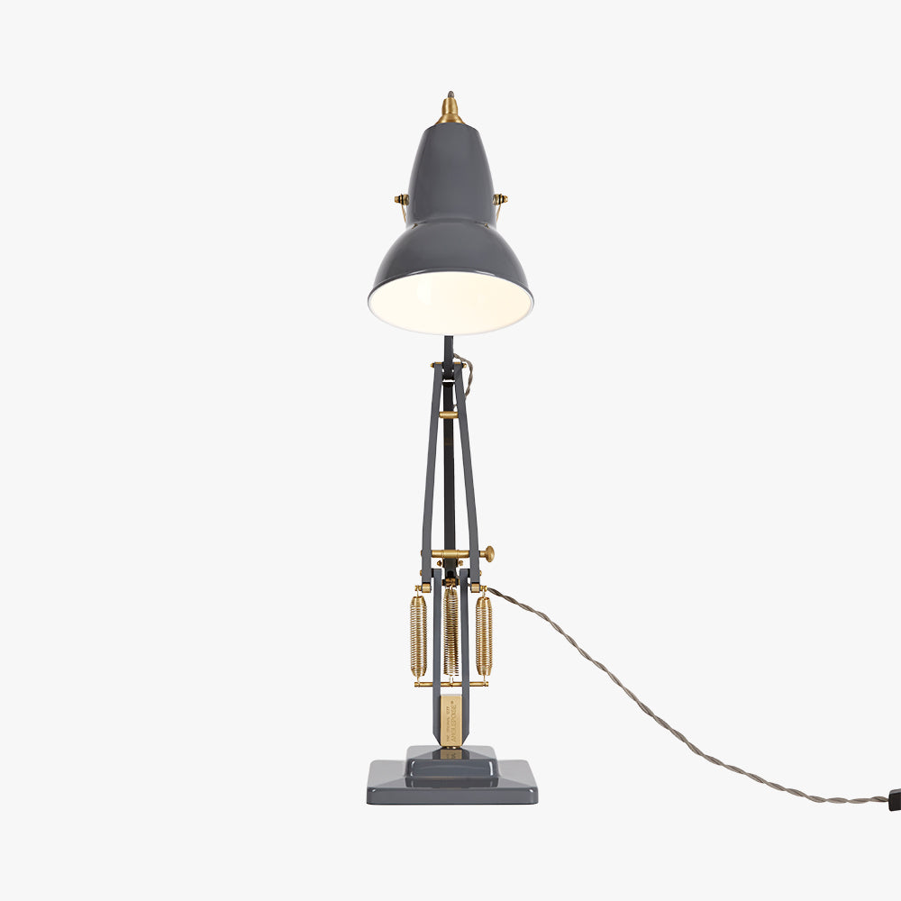 Original 1227 Brass Desk Lamp by Anglepoise #Elephant Grey