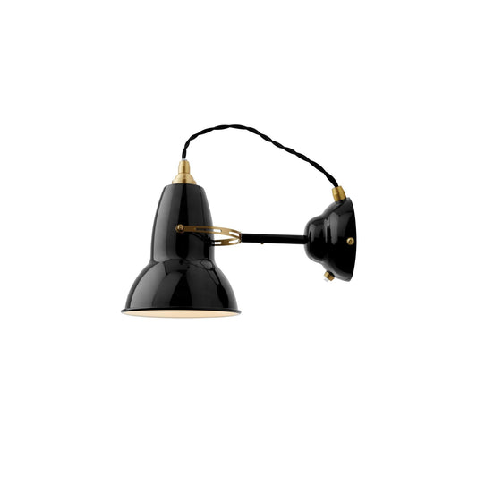 Anglepoise Original 1227 Wall Lamp Brass/ Ink Blue